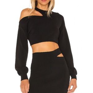 Michael Costello X Revolve Cut Out Dolman Sweater